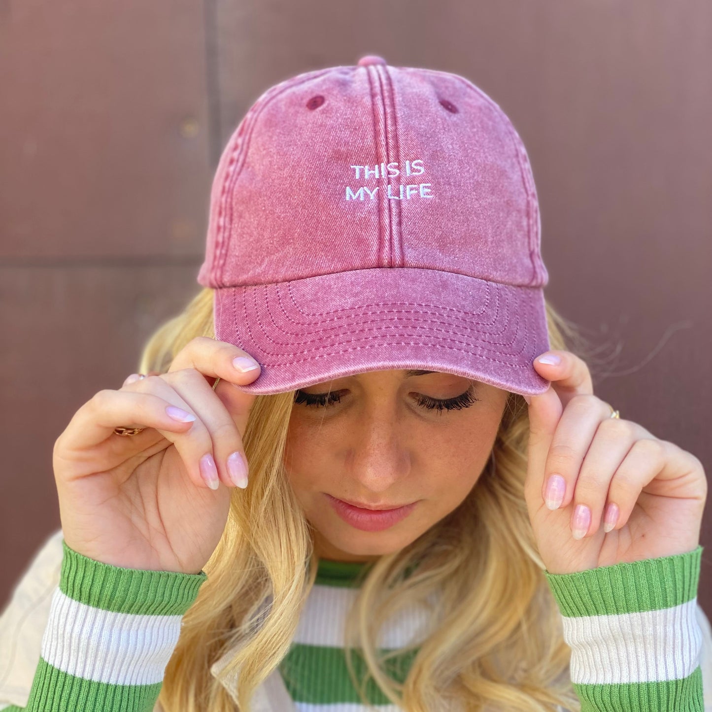 Rote Rosen Cap - This is my Life