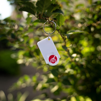 Schlüsselanhänger mit Einkaufschip