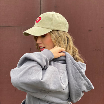 Rote Rosen Cap - Rose