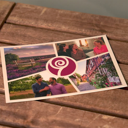 Postkarte Darsteller