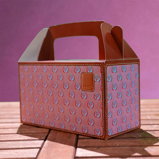 Rote Rosen Geschenkbox big 